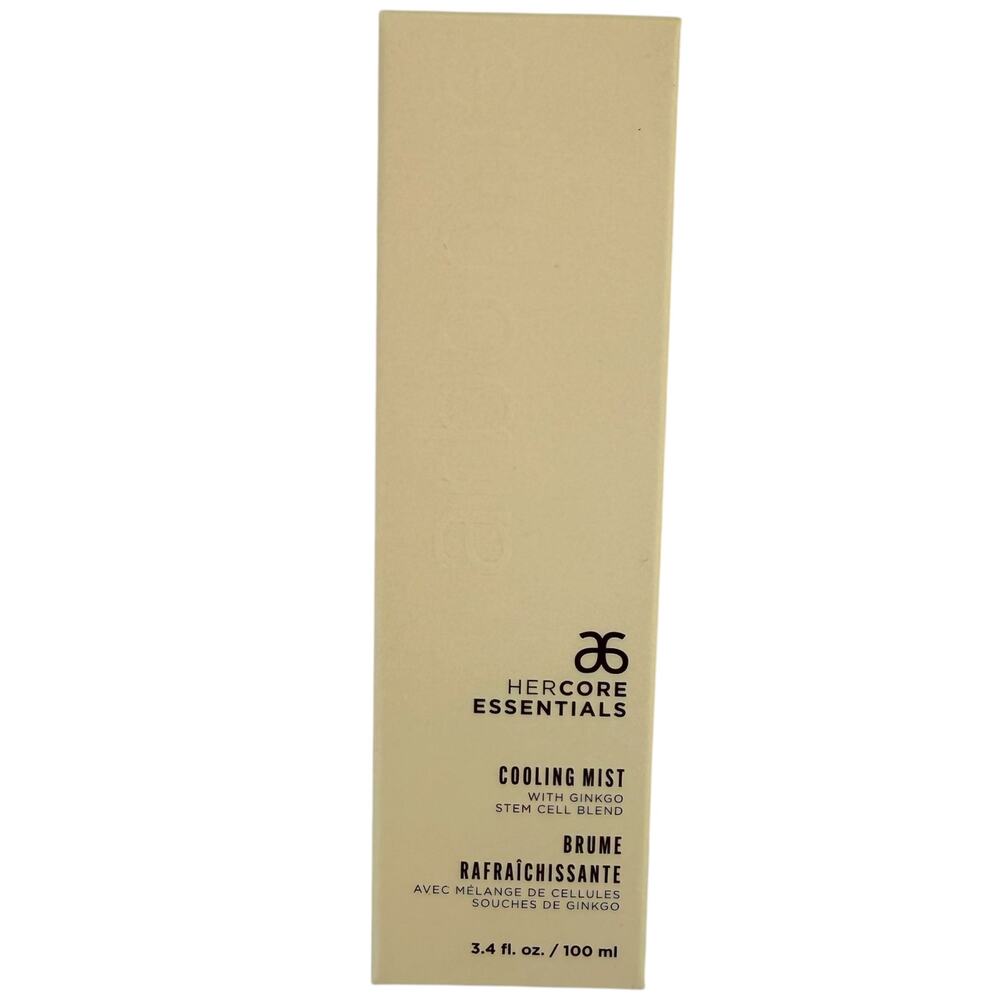 New Arbonne Her Core Essentials Cooling Mist 3.4 fl. oz Ginkgo